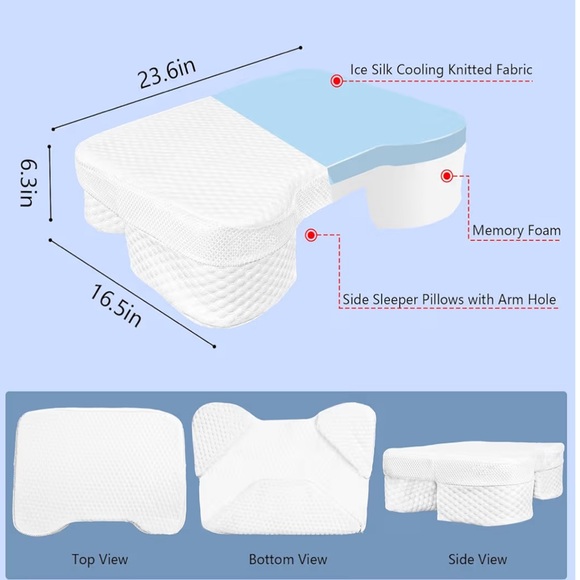 Side Sleeper Pillow - Like New! - Picture 7 of 9